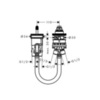 Hansgrohe Metropol 13159180 Встраиваемая часть смесителя для ванны