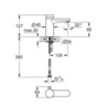 GROHE Eurosmart Cosmopolitan T 36317000 Смеситель для раковины нажимной