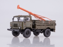 GAZ-66 Drilling machine BM-302 khaki-orange 1:43 Start Scale Models (SSM)