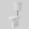 ArtCeram Civitas CIV002 01 00 BI Унитаз напольный, цвет: белый