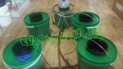 GrowPot Quatro (4 посадочных места)