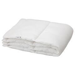 Полутороспальное одеяло IKEA SAFFEROT (СЭФФЕРОТ), Стеганое, Зимнее, Белый, 150х200 см