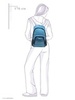 Рюкзак Asics BackPack (голубой) - 4