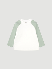 Свитшот с рукавом реглан Mjölk Молочный/Milky Green