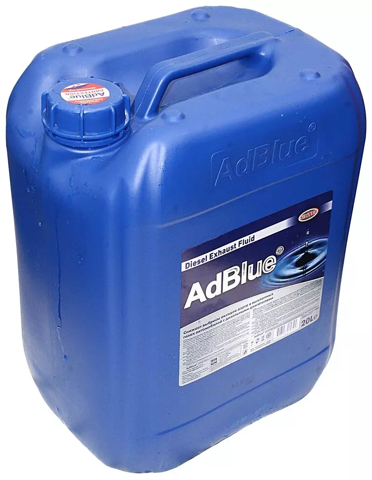 Водный раствор мочевины Sintec AdBlue Diesel Exhaust Fluid 20 л