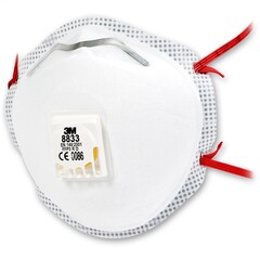Многоразовый респиратор 3М™ 8833 / FFP3 с клапаном выдоха, 10 шт/уп