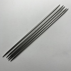 Спицы чулочные Maxwell металл 5,0мм/25см (5шт) арт.25-50
