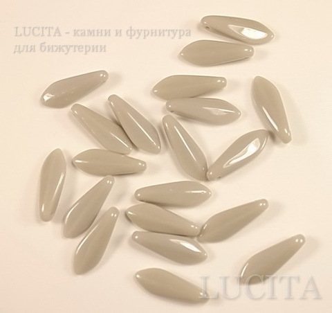 Бусина "Dagger" (цвет- серый) 16х5 мм , 20 штук ()