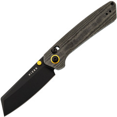 Фото Складной нож Kizer Madrac black сталь Nitro-V, рукоять Black Micarta