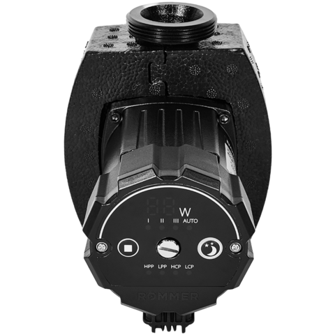 Частотный циркуляционный насос ROMMER PROFI EVO 32/60-180 с гайками и теплоизоляцией RCP-0030-3260180