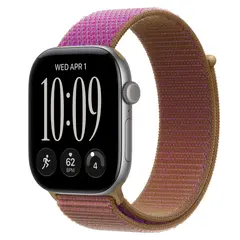 Умные часы Apple Watch Series 12 GPS, 46mm, Space Gray Aluminum Case with Magenta Sport Loop