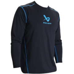 Термобелье футболка длинный рукав Bauer S22 BASIC BL LS TOP SR