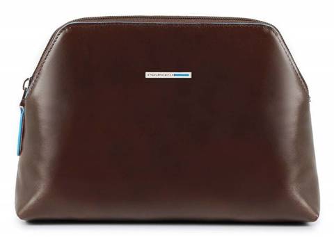 Косметичка Piquadro Blue Square BY3795B2/MO, коричневый, кожа натуральная