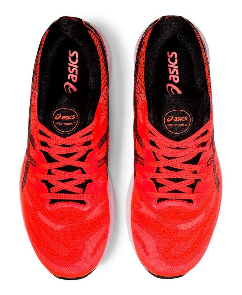 Asics Gel Nimbus 23 Tokyo кроссовки для бега мужские черные-красные - 4