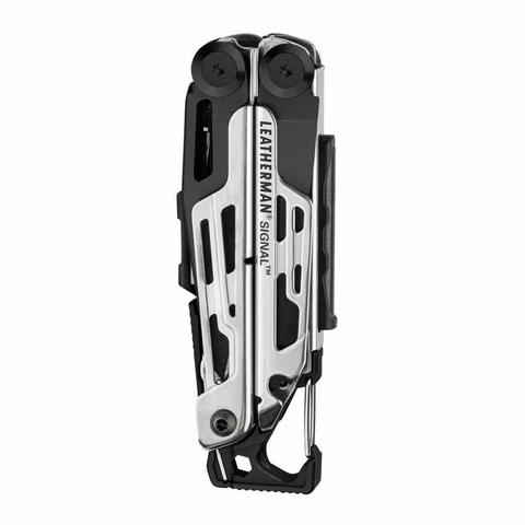 Мультитул Leatherman Signal Black&Silver, 19 функций, нейлоновый чехол (832625) | Multitool-Leatherman.Ru