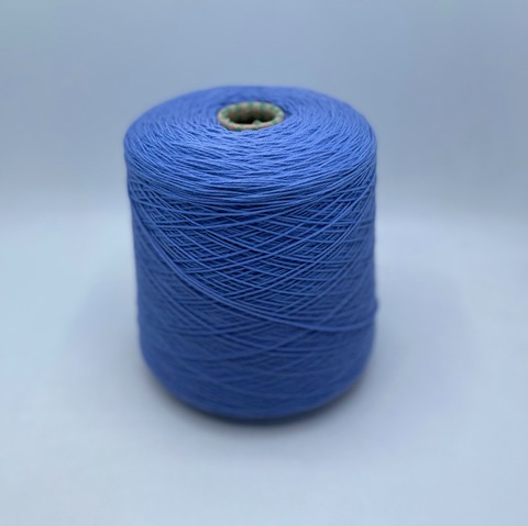 Бобинная пряжа (пр.Италия), art-Merinoull 310м/100гр. 100% Меринос, цвет-Васильковый арт.25186
