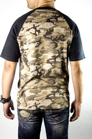 Affliction | Футболка мужская DUELING SOULS TEE спина