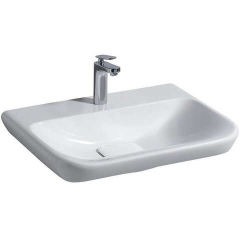 Geberit myDay 125465600 Раковина 65x48см, белый / Специальное керамическое покрытие KeraTect