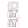 ArtCeram Civitas CIV003 01 00 Унитаз напольный, цвет: белый