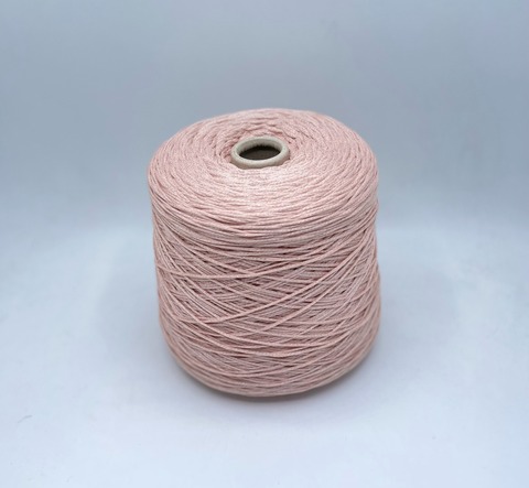 Industria Italiana (пр.Италия),art-Darling 220м/100гр, 64% Органический хлопок, 20% Полиамид, 16% Металлизированное волокно(люрекс), цвет-Нежно-розовый. арт-29186