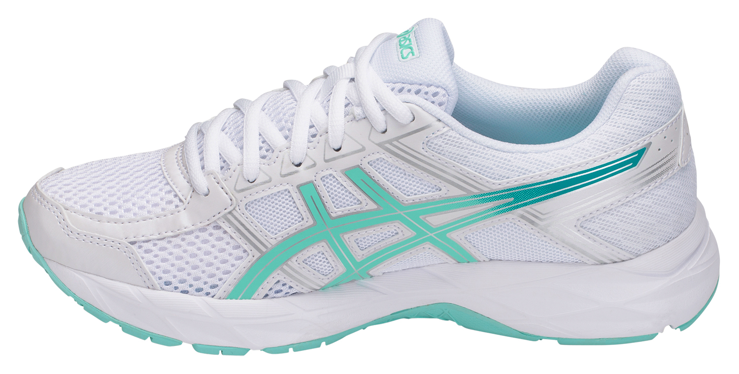 Беговые кроссовки женские Asics GEL-Contend 4 белые - 5