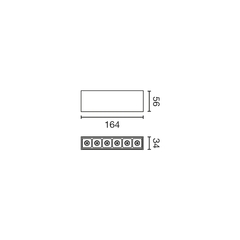 Светильник NESO POINT 6 2700K 34° черный Casambi