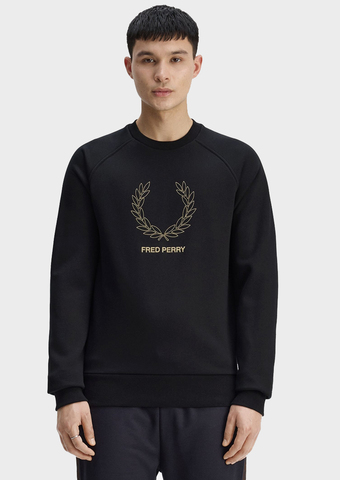 Свитшот FRED PERRY Outline Lrl Wrth Sweatshirt
