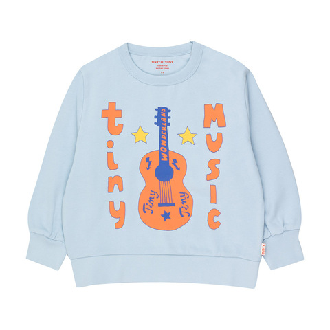 Свитшот Tinycottons Tiny Music Sky Blue