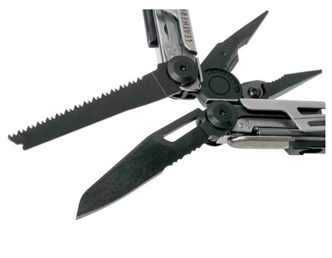 Мультитул Leatherman Signal Black&Silver, 19 функций, нейлоновый чехол (832625) | Multitool-Leatherman.Ru