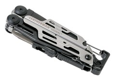 Мультитул Leatherman Signal Black&Silver, 19 функций, нейлоновый чехол (832625) | Multitool-Leatherman.Ru