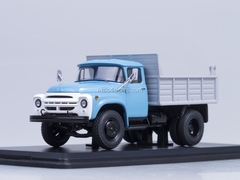 ZIL-MMZ-4502 tipper early grille metal body blue-gray Start Scale Models (SSM) 1:43