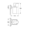 GROHE Allure Brilliant 40494000 Дозатор жидкого мыла