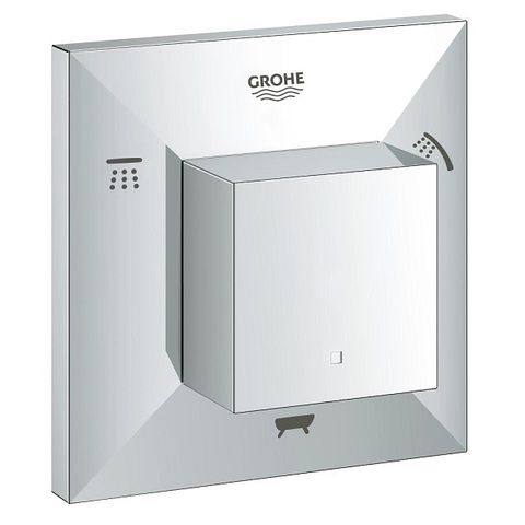 GROHE Allure Brilliant 19798000 Переключатель встраиваемый на 3 потребителя