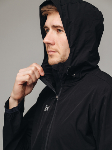 Ветрозащитная куртка Noname Icon Tech Jacket Ux black-teel green