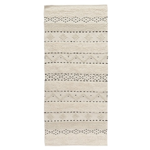 Ковер из шерсти в этническом стиле из коллекции ethnic, 70х160 см