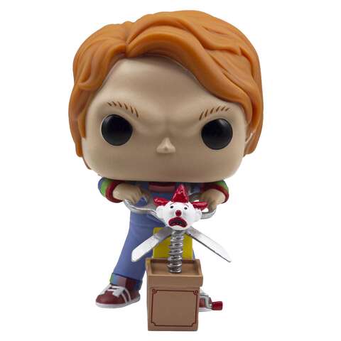 Funko POP! Child's Play 2: Chucky w/Buddy & Giant Scissors (Exc) (841)