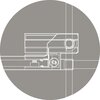 Cezares SLIDER-R-2-80/90-C-CR Душевой уголок, цвет: хром