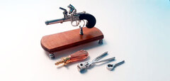 British XIX Flintlock vest pistol LUX version