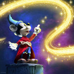 Коллекционная фигурка Super7 Disney Fantasia ULTIMATES: Sorcerer's Apprentice Mickey Mouse