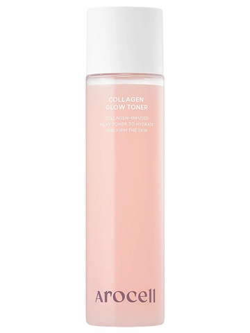 Arocell Collagen Glow Toner, Коллагеновый тонер с ПДРН для сияния и упругости кожи, 155 гр