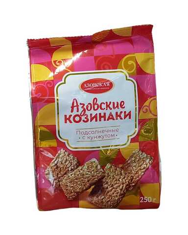 Козинак 250г подсол. с кунжутом