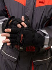 Зимние перчатки-варежки для рыбалки Remington Activ Fishing Softshell Black на remingtonn.ru