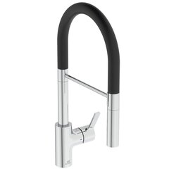 Ideal Standard Gusto BD417AA Смеситель для кухонной мойки с высоким трубчатым вытяжным изливом R-типа фото