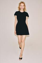ZARA МИНИ-ПЛАТЬЕ — ZW COLLECTION, ЧЕРНЫЙ