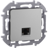 Розетка компьютерная RJ45 категория 5e UTP - Legrand Inspiria - алюминий — фото 3