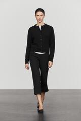Massimo Dutti Кардиган с пуговицами, черный