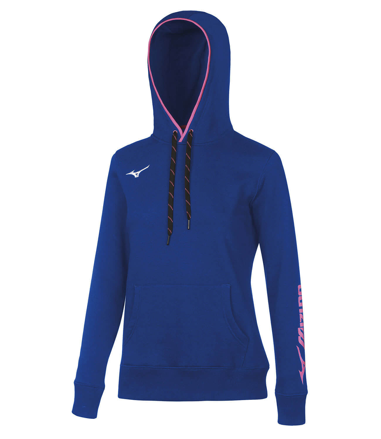 Mizuno Heritage Sweat Hoodie толстовка женская синяя