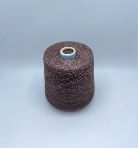 Sessia (пр.Италия),art-Aragon, 2000м/100гр. 77% Лен, 23% Хлопок, цвет- Коричнево-серый,неоднотонный, арт.28490