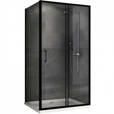 Abber Schwarzer Diamant AG30120B5-S100B5 Душевой уголок, 120x100x190, цвет: чёрный