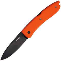 Фото Нож складной Lionsteel Big Opera, сталь D2, рукоять G-10, оранжевый